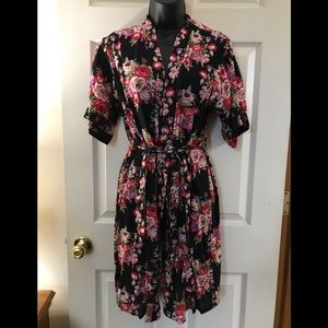 Kimono Bridesmaids Robes Floral Wedding Bride